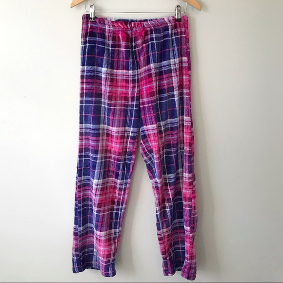 Laura Scott Other - LAURA SCOTT Fuzzy Soft Plaid Pajama Pants Size S